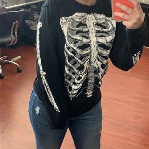 Skeleton Long sleeved Tee